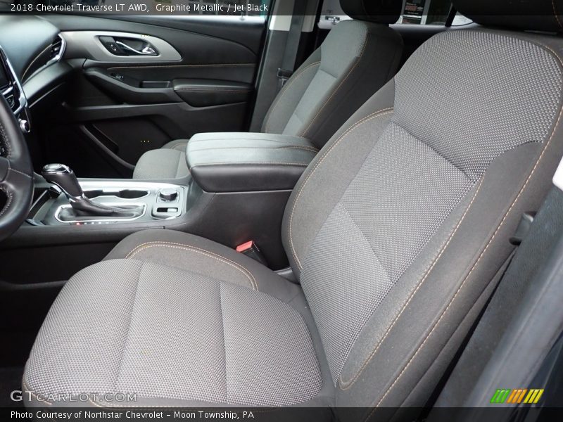 Graphite Metallic / Jet Black 2018 Chevrolet Traverse LT AWD