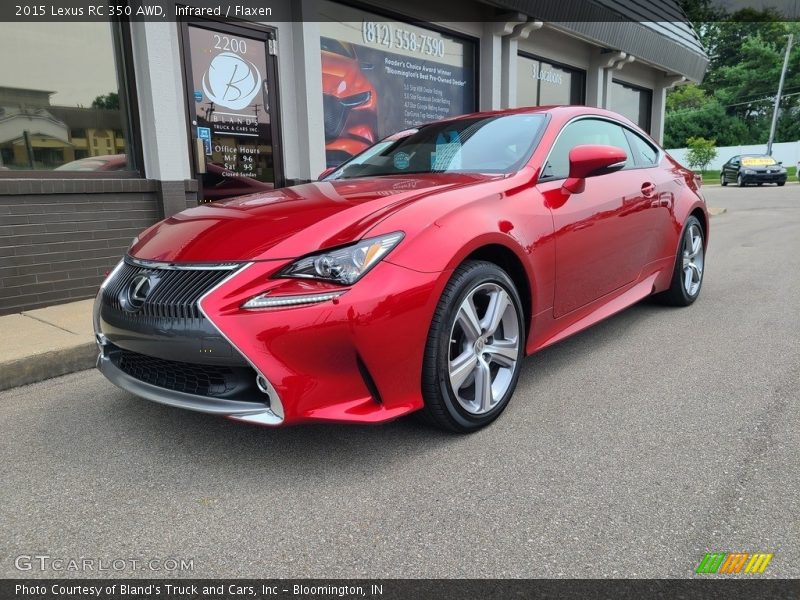 Front 3/4 View of 2015 RC 350 AWD