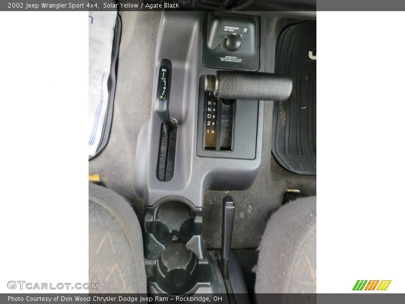 Solar Yellow / Agate Black 2002 Jeep Wrangler Sport 4x4