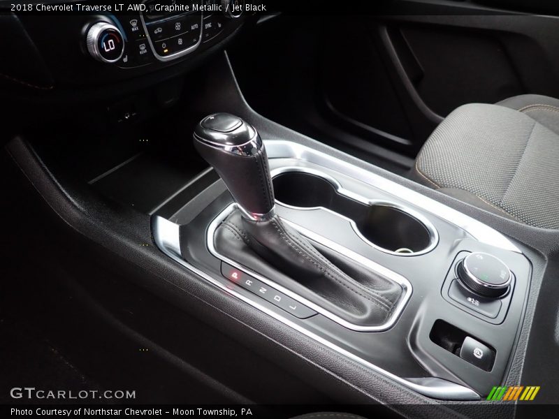 Graphite Metallic / Jet Black 2018 Chevrolet Traverse LT AWD