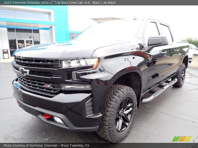 Black / Jet Black 2020 Chevrolet Silverado 1500 LT Trail Boss Crew Cab 4x4