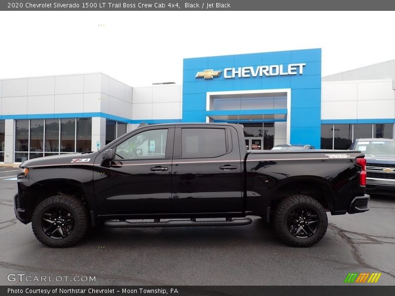 Black / Jet Black 2020 Chevrolet Silverado 1500 LT Trail Boss Crew Cab 4x4