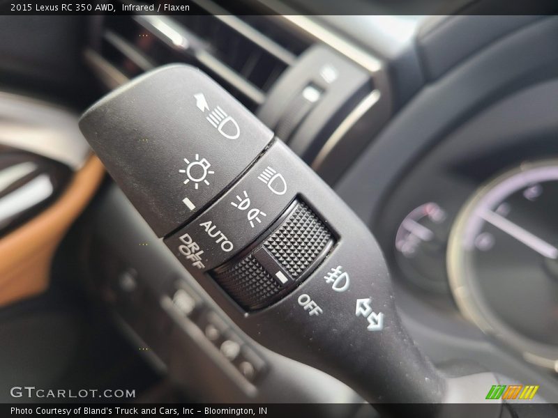 Controls of 2015 RC 350 AWD