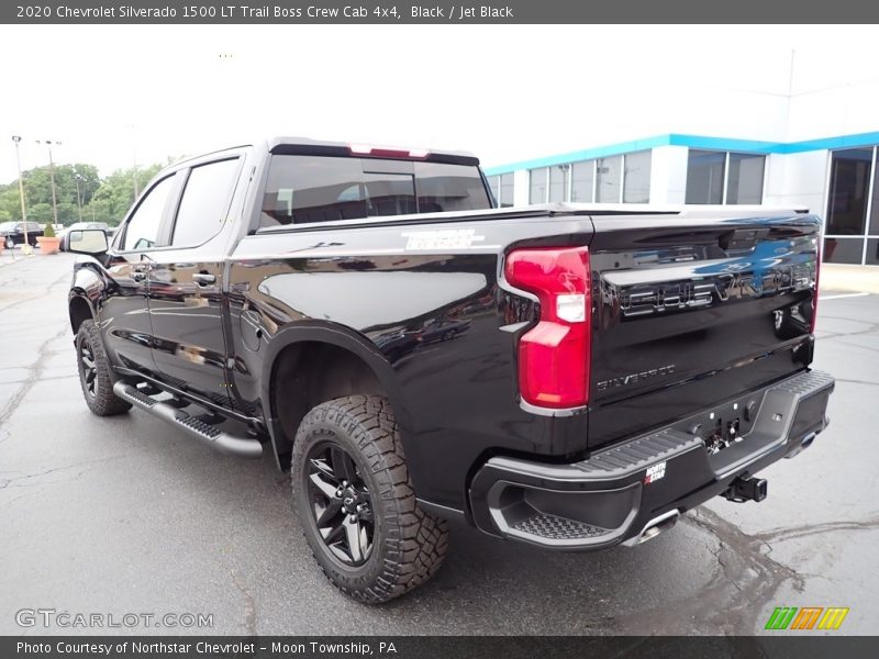 Black / Jet Black 2020 Chevrolet Silverado 1500 LT Trail Boss Crew Cab 4x4