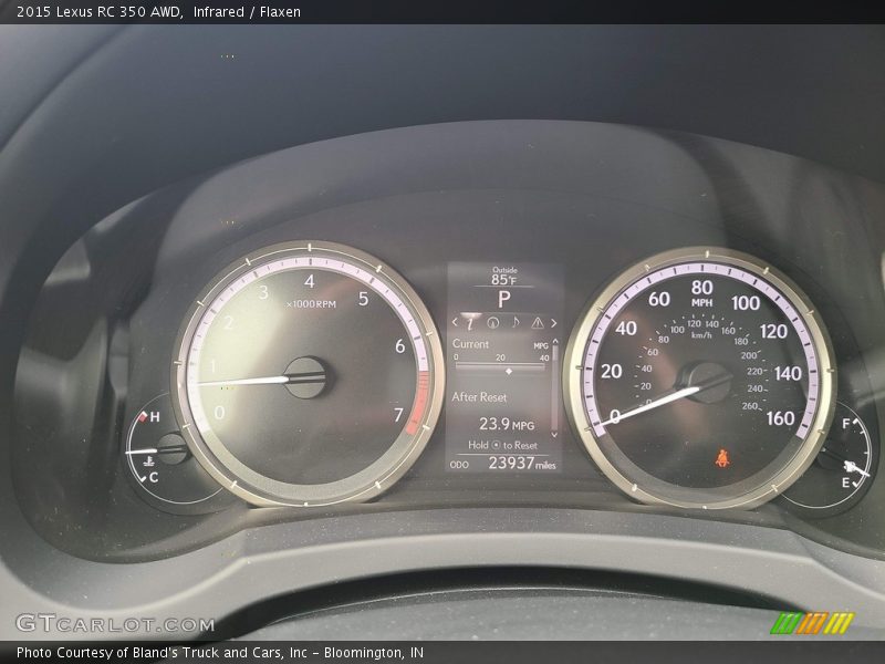  2015 RC 350 AWD 350 AWD Gauges