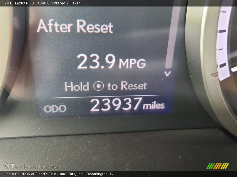 Infrared / Flaxen 2015 Lexus RC 350 AWD