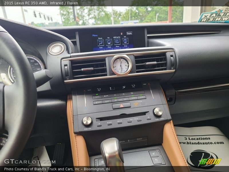 Controls of 2015 RC 350 AWD