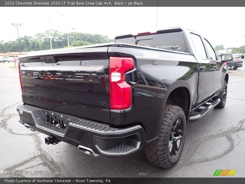 Black / Jet Black 2020 Chevrolet Silverado 1500 LT Trail Boss Crew Cab 4x4