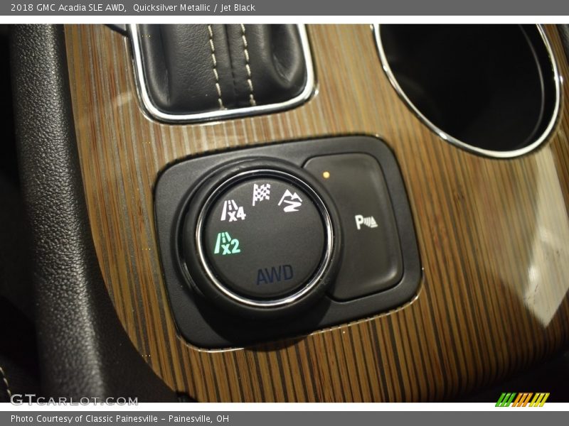 Quicksilver Metallic / Jet Black 2018 GMC Acadia SLE AWD