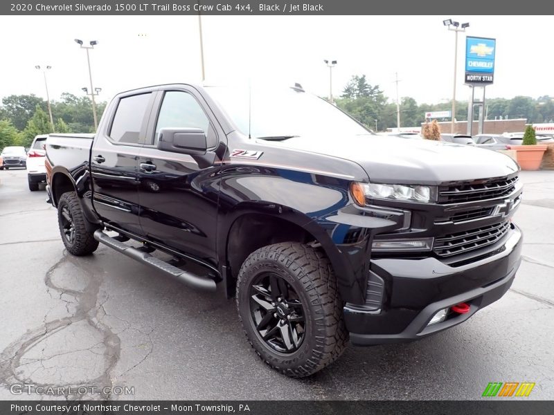 Black / Jet Black 2020 Chevrolet Silverado 1500 LT Trail Boss Crew Cab 4x4