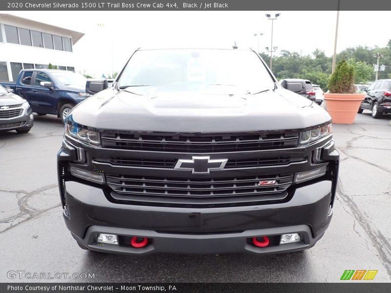 Black / Jet Black 2020 Chevrolet Silverado 1500 LT Trail Boss Crew Cab 4x4