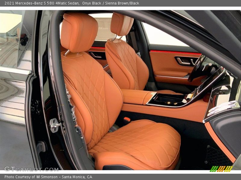 Onyx Black / Sienna Brown/Black 2021 Mercedes-Benz S 580 4Matic Sedan