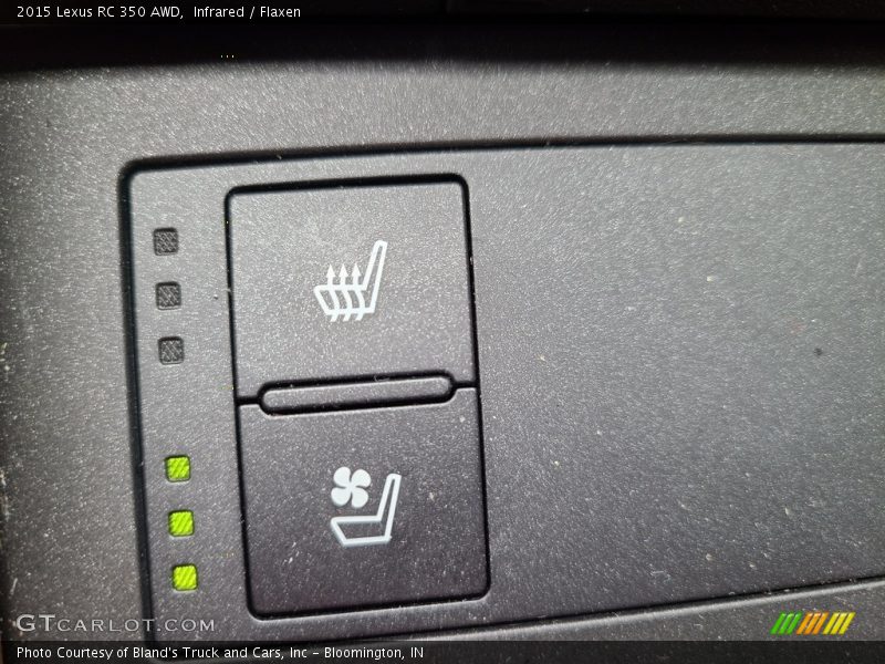 Controls of 2015 RC 350 AWD