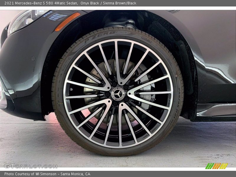 Onyx Black / Sienna Brown/Black 2021 Mercedes-Benz S 580 4Matic Sedan