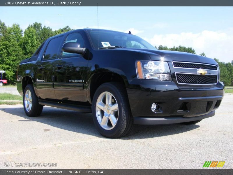 Black / Ebony 2009 Chevrolet Avalanche LT