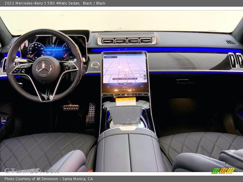 Black / Black 2021 Mercedes-Benz S 580 4Matic Sedan
