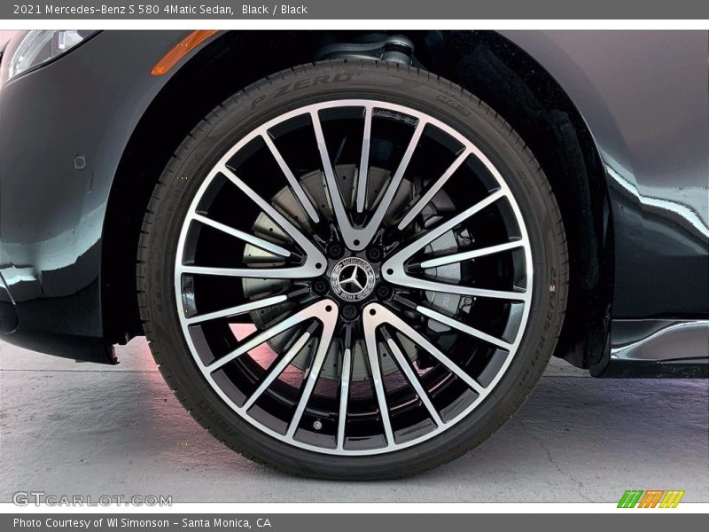 Black / Black 2021 Mercedes-Benz S 580 4Matic Sedan