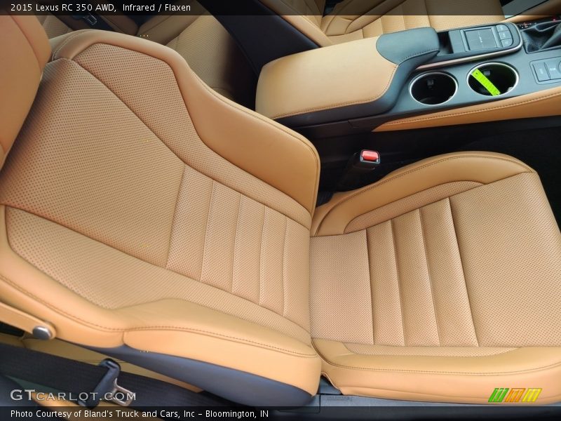 Front Seat of 2015 RC 350 AWD