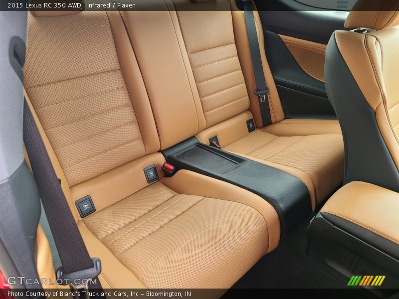 Rear Seat of 2015 RC 350 AWD