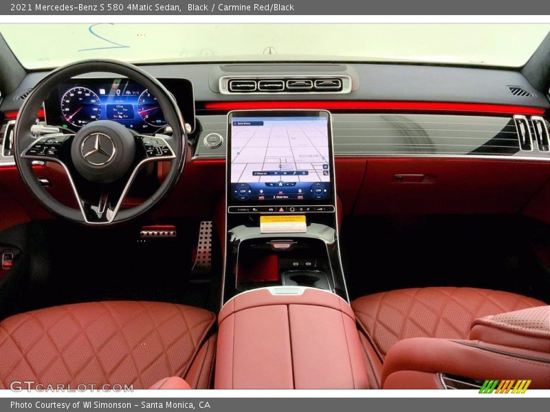 Dashboard of 2021 S 580 4Matic Sedan