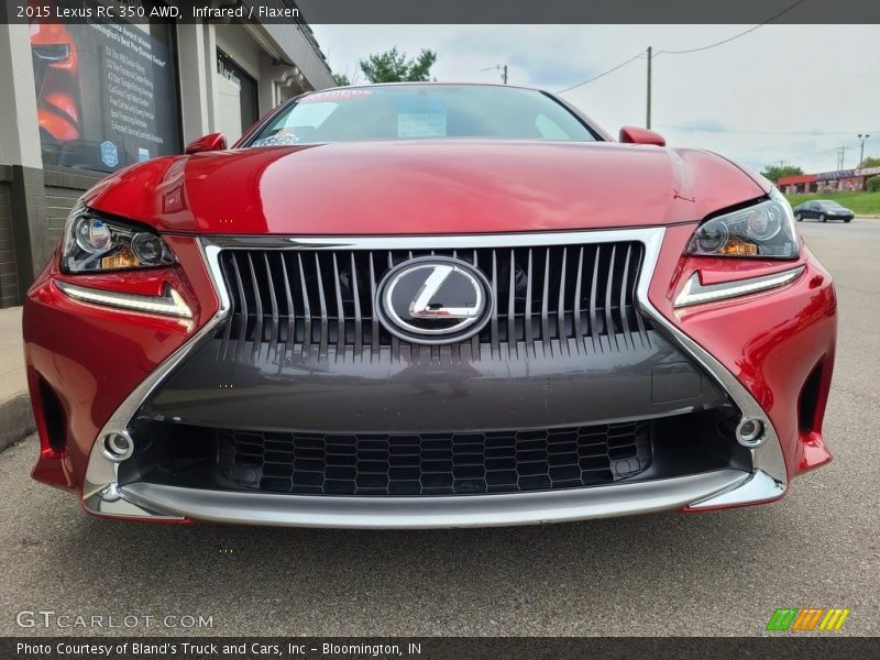 Infrared / Flaxen 2015 Lexus RC 350 AWD