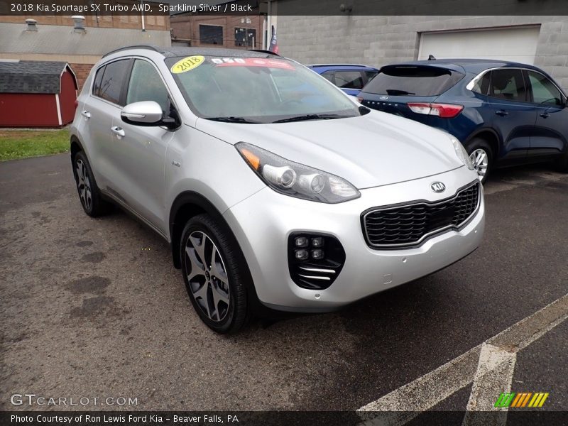 Front 3/4 View of 2018 Sportage SX Turbo AWD