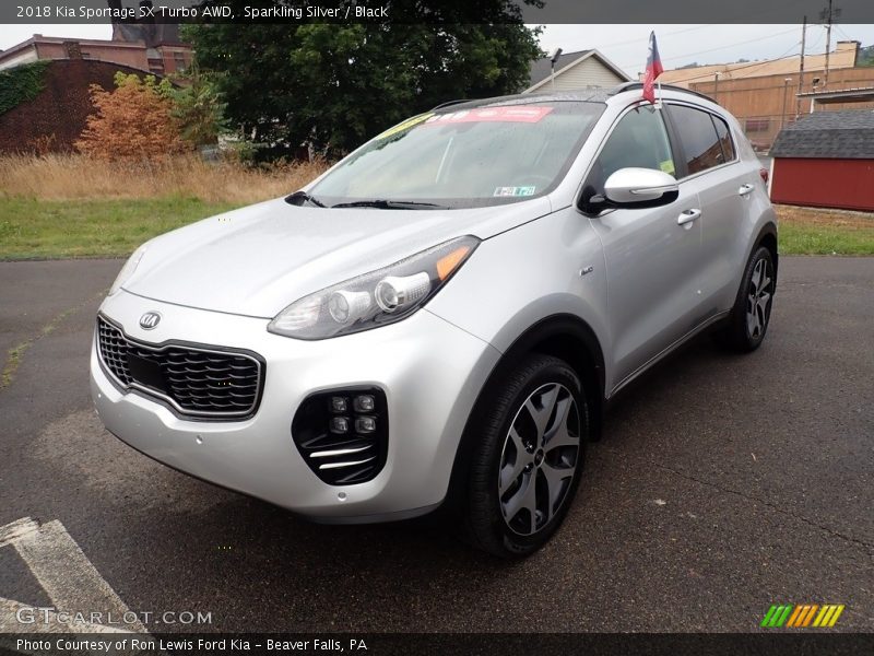  2018 Sportage SX Turbo AWD Sparkling Silver