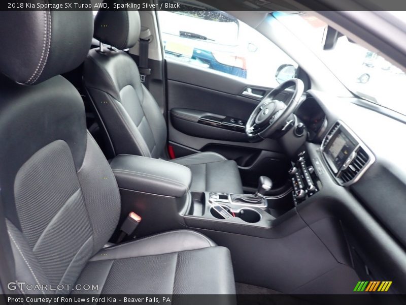 Front Seat of 2018 Sportage SX Turbo AWD