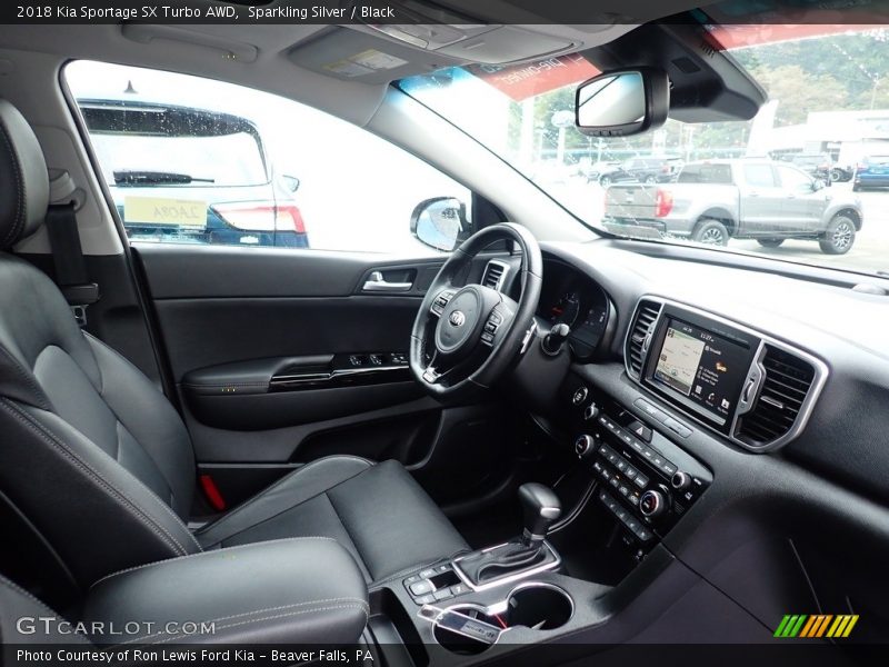 Dashboard of 2018 Sportage SX Turbo AWD