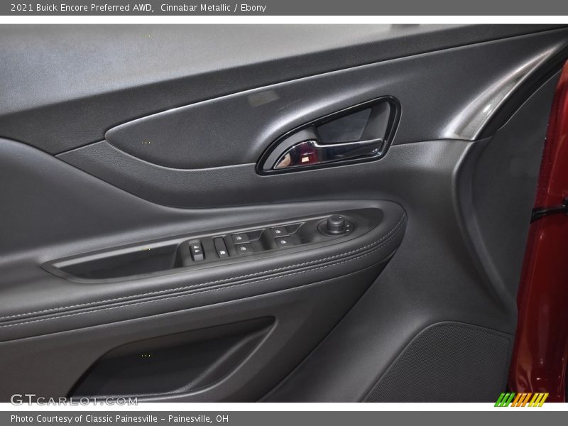 Cinnabar Metallic / Ebony 2021 Buick Encore Preferred AWD