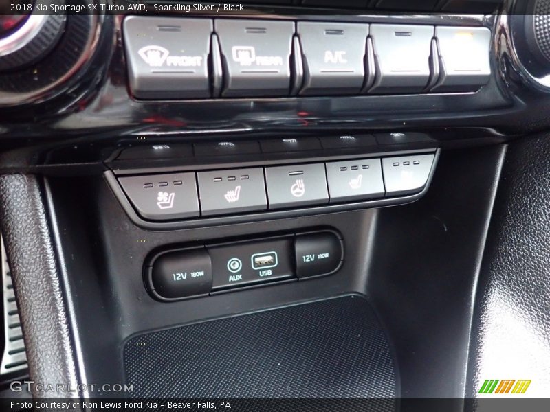 Controls of 2018 Sportage SX Turbo AWD