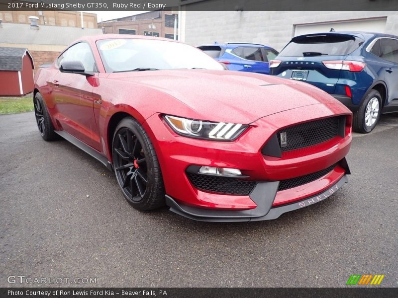  2017 Mustang Shelby GT350 Ruby Red