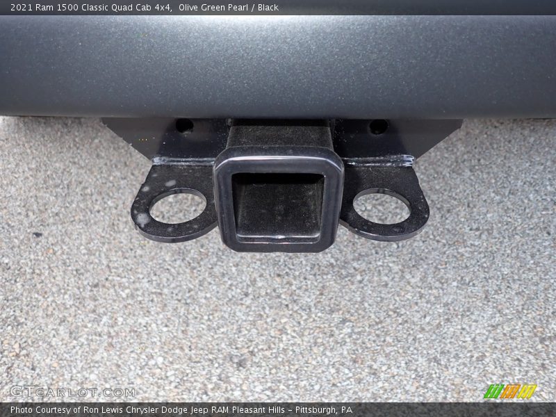 Olive Green Pearl / Black 2021 Ram 1500 Classic Quad Cab 4x4