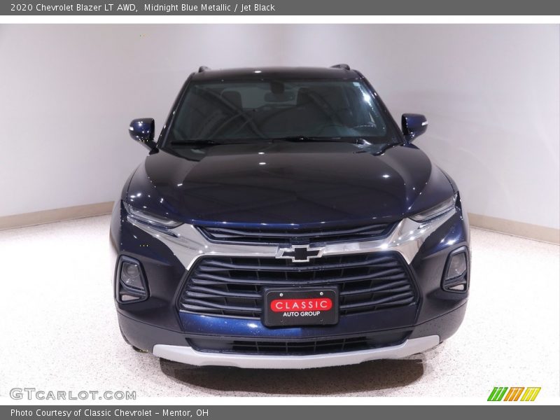 Midnight Blue Metallic / Jet Black 2020 Chevrolet Blazer LT AWD