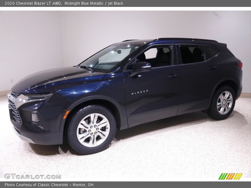 Midnight Blue Metallic / Jet Black 2020 Chevrolet Blazer LT AWD