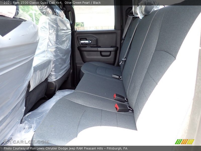Olive Green Pearl / Black 2021 Ram 1500 Classic Quad Cab 4x4