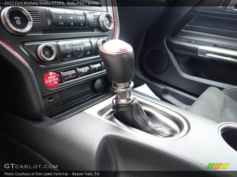  2017 Mustang Shelby GT350 6 Speed Manual Shifter