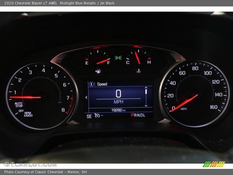 Midnight Blue Metallic / Jet Black 2020 Chevrolet Blazer LT AWD