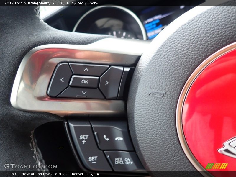  2017 Mustang Shelby GT350 Steering Wheel