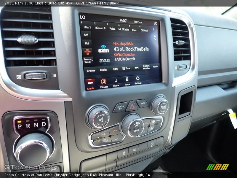 Olive Green Pearl / Black 2021 Ram 1500 Classic Quad Cab 4x4