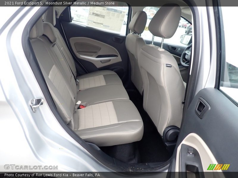 Moondust Silver Metallic / Medium Stone 2021 Ford EcoSport S