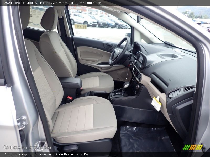 Moondust Silver Metallic / Medium Stone 2021 Ford EcoSport S