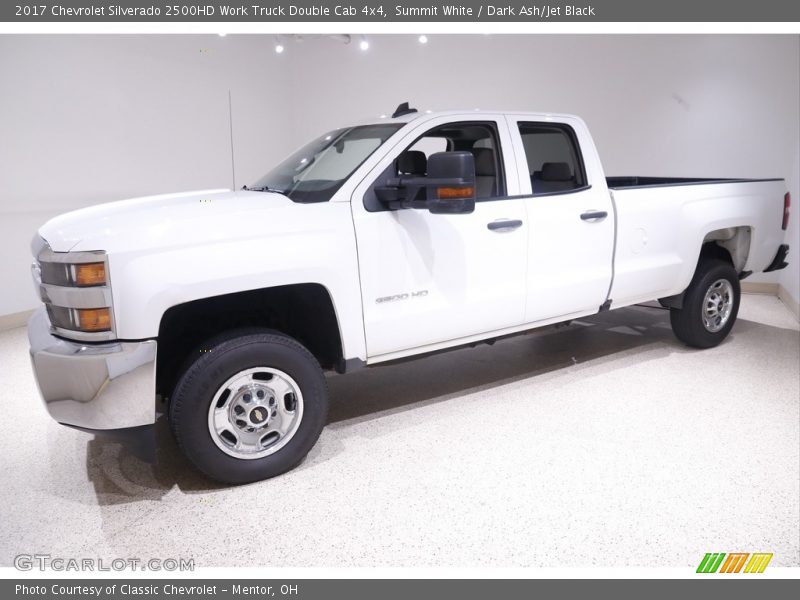 Summit White / Dark Ash/Jet Black 2017 Chevrolet Silverado 2500HD Work Truck Double Cab 4x4