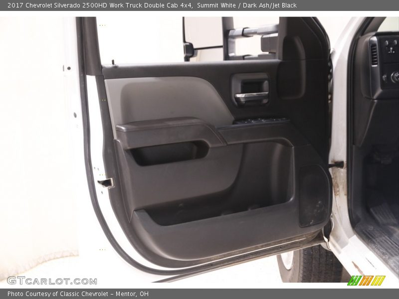 Summit White / Dark Ash/Jet Black 2017 Chevrolet Silverado 2500HD Work Truck Double Cab 4x4