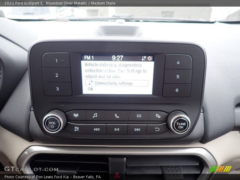 Moondust Silver Metallic / Medium Stone 2021 Ford EcoSport S