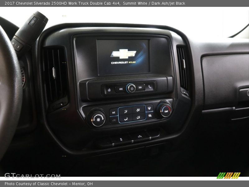 Summit White / Dark Ash/Jet Black 2017 Chevrolet Silverado 2500HD Work Truck Double Cab 4x4