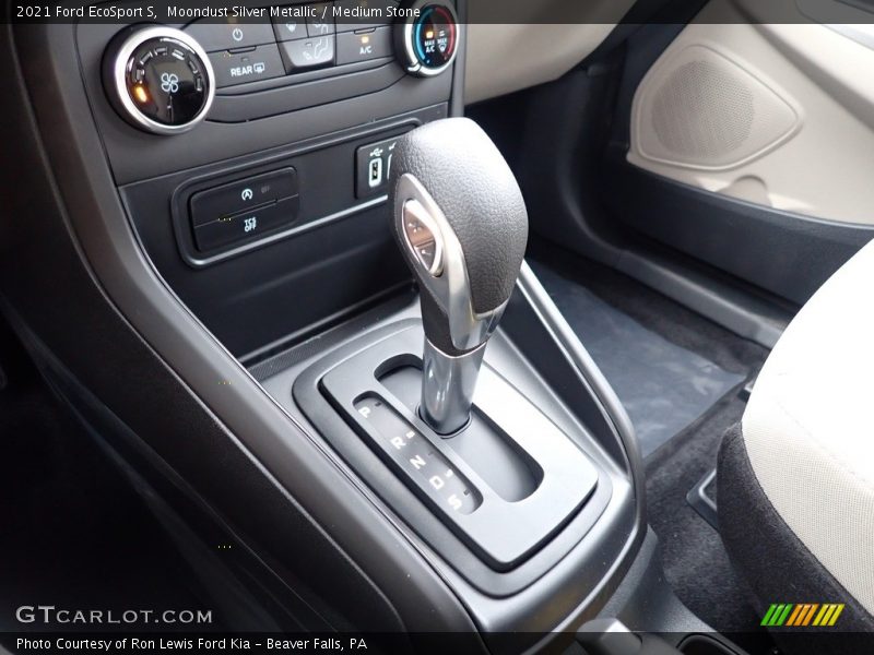 Moondust Silver Metallic / Medium Stone 2021 Ford EcoSport S