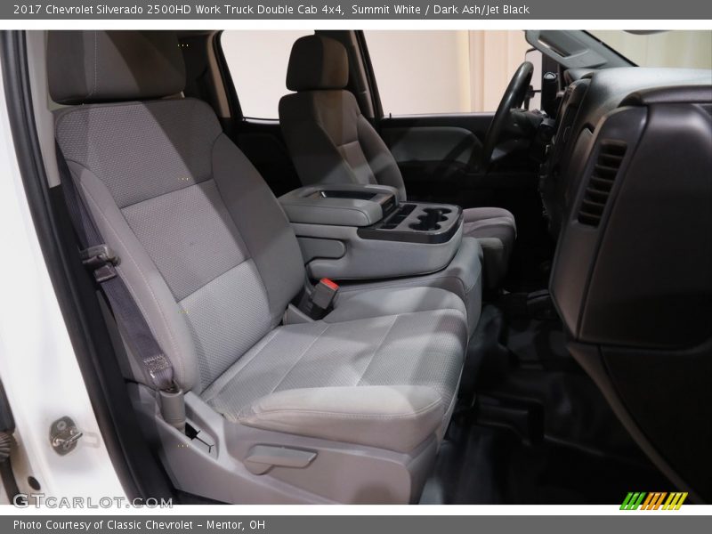 Summit White / Dark Ash/Jet Black 2017 Chevrolet Silverado 2500HD Work Truck Double Cab 4x4