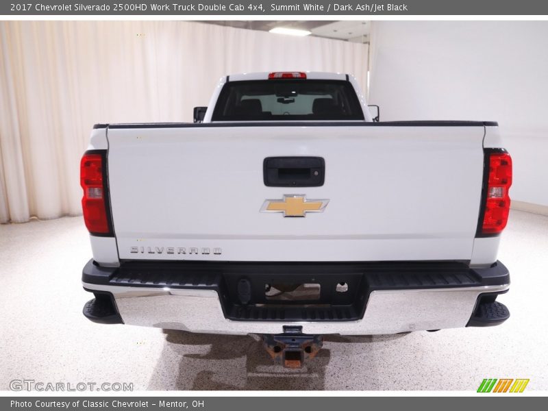 Summit White / Dark Ash/Jet Black 2017 Chevrolet Silverado 2500HD Work Truck Double Cab 4x4