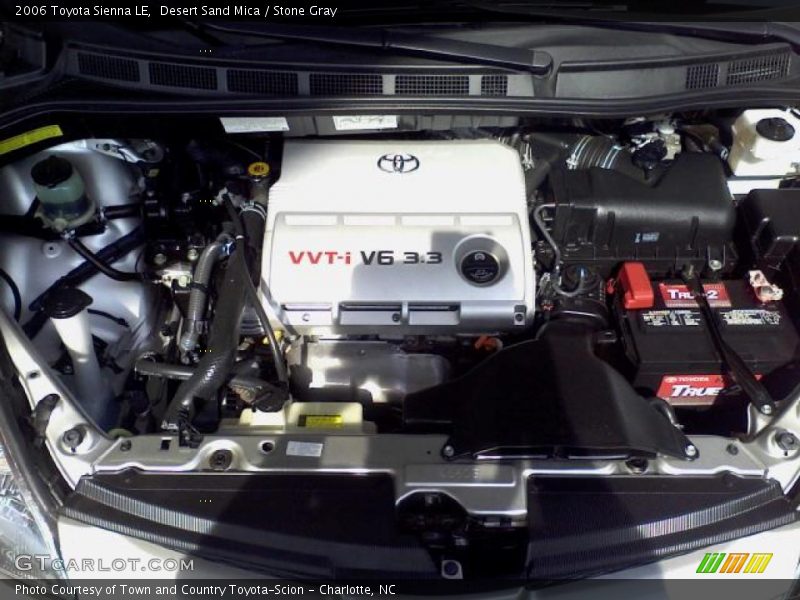Desert Sand Mica / Stone Gray 2006 Toyota Sienna LE